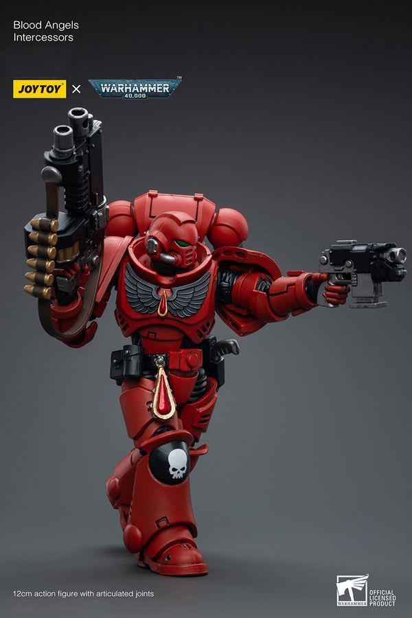 Фігурка з гри Warhammer 40k, Криваві Ангели Заступник, JOYTOY, рухлива, 12 см (WHR 0159)