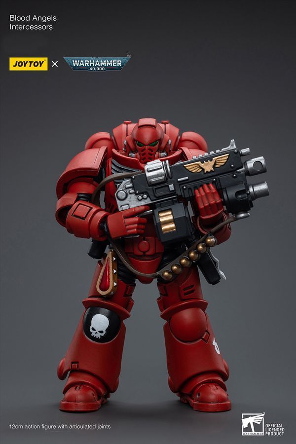 Фігурка з гри Warhammer 40k, Криваві Ангели Заступник, JOYTOY, рухлива, 12 см (WHR 0159)