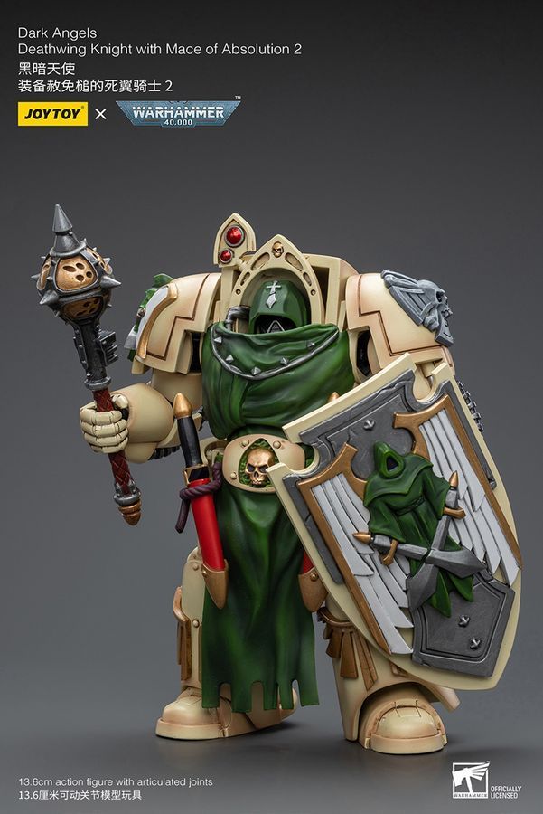 Фігурка з гри Warhammer 40k, Темні Ангели, Лицар, JOYTOY, рухлива, 13,6 см (WHR 0015)