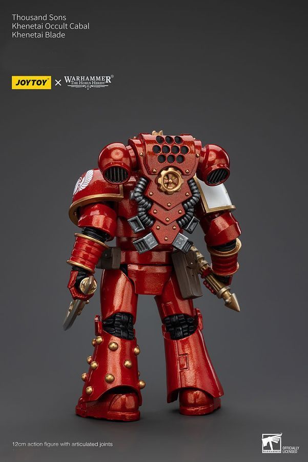 Фігурка з гри Warhammer 40k, Тисяча Синів Хенетайський Окультний Кабал, JOYTOY, рухома, 12 см (WHR 0209)