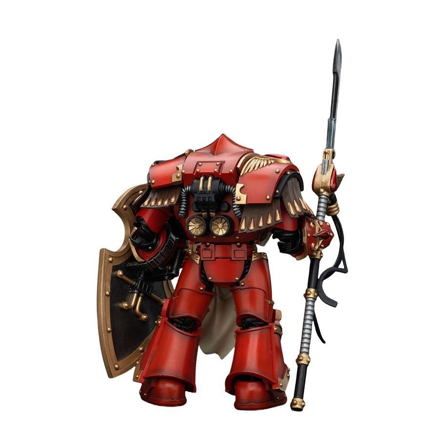 Фігурка з гри Warhammer 40k, Криваві Ангели Багряний Паладін з Силовим Списом, JOYTOY, рухома, 13,6 см (WHR 0104)