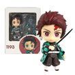 Аниме фигурка нендороид Demon Slayer Клинок рассекающий демонов Kamado Tanjirou, Танджиро, подвижная, 10 см (BDD 0117)