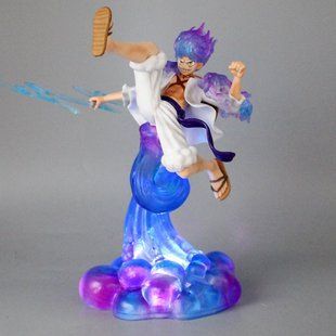 Аніме фігурка One Piece Ван Піс Luffy Мугівара Луффі, п'ятий гір, з підсвічуванням, 20 см (OP 0080)
