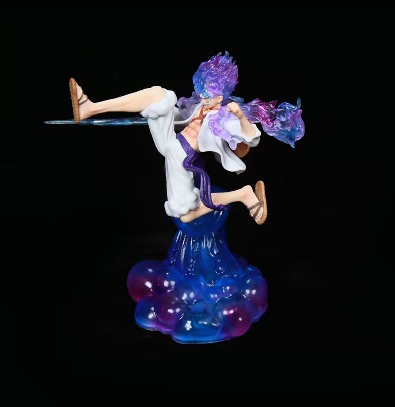 Аниме фигурка One Piece Ван Пис Luffy Мугивара Луффи, пятый гир, с подсветкой, 20 см (OP 0080)