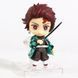 Аниме фигурка нендороид Demon Slayer Клинок рассекающий демонов Kamado Tanjirou, Танджиро, подвижная, 10 см (BDD 0117)