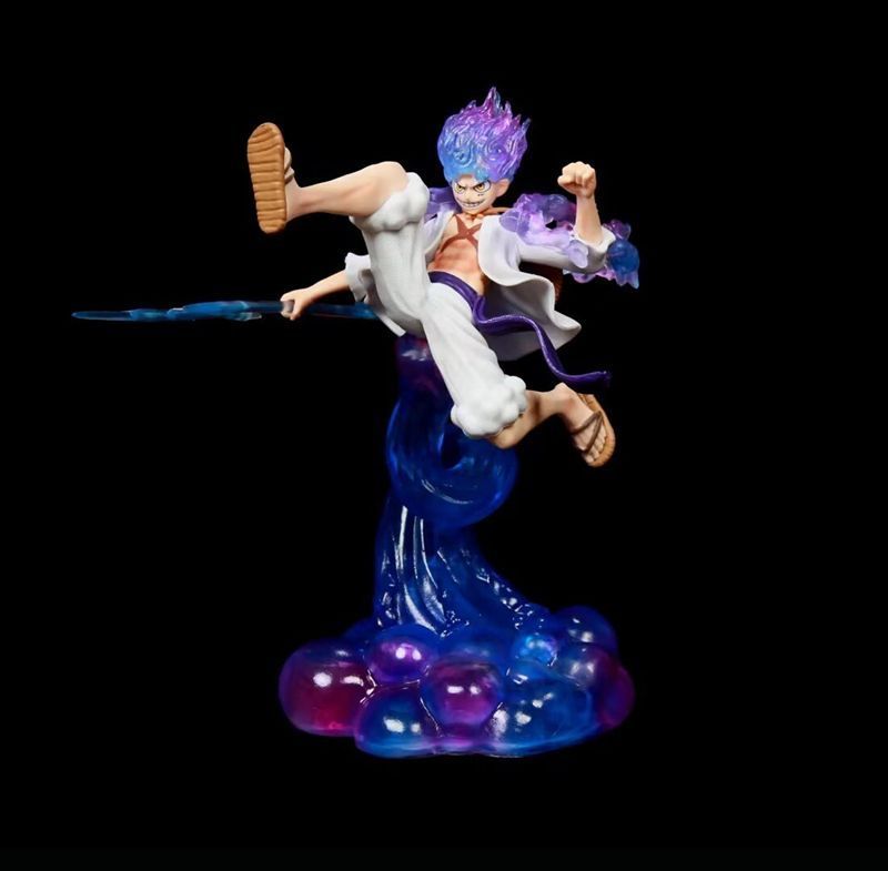Аниме фигурка One Piece Ван Пис Luffy Мугивара Луффи, пятый гир, с подсветкой, 20 см (OP 0080)