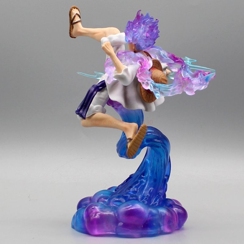 Аниме фигурка One Piece Ван Пис Luffy Мугивара Луффи, пятый гир, с подсветкой, 20 см (OP 0080)
