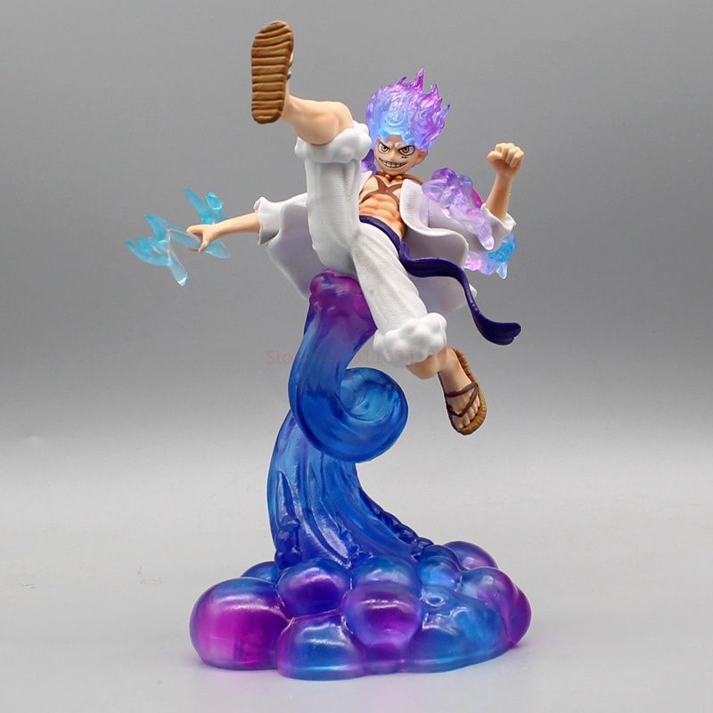 Аниме фигурка One Piece Ван Пис Luffy Мугивара Луффи, пятый гир, с подсветкой, 20 см (OP 0080)