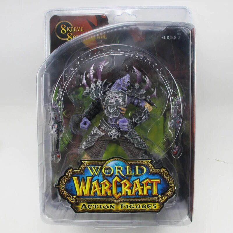 Фігурка World of Warcraft, Варкрафт нежить розбійник Сків Клинок Скорботи, Skeeve Sorrowblade, 20см (WC 0009)