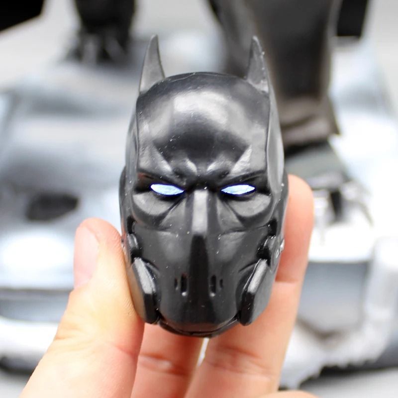 Фігурка Batman Бетмен, не рухлива + змінна голова, з підсвічуванням, 44см (BM 0007)