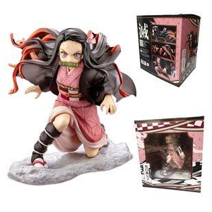 Аниме фигурка Клинок рассекающий демонов Demon Slayer Nezuko Незуко, 14 см (BDD 0118)