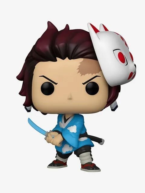 Фигурка Funko POP Фанко поп №876 Demon Slayer Клинок рассекающий демонов Kamado Tanjirou, Танджиро, 10 см (BDD 0110)