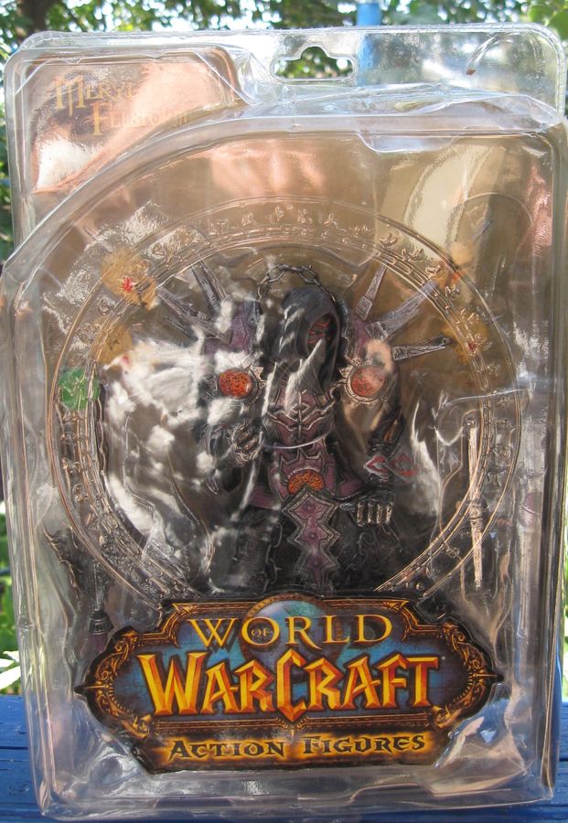 Фигурка World of Warcraft, Варкрафт Нежить чернокнижник Мерил Буря Скверны, Meryl Felstorm, 20см (WC 0010)