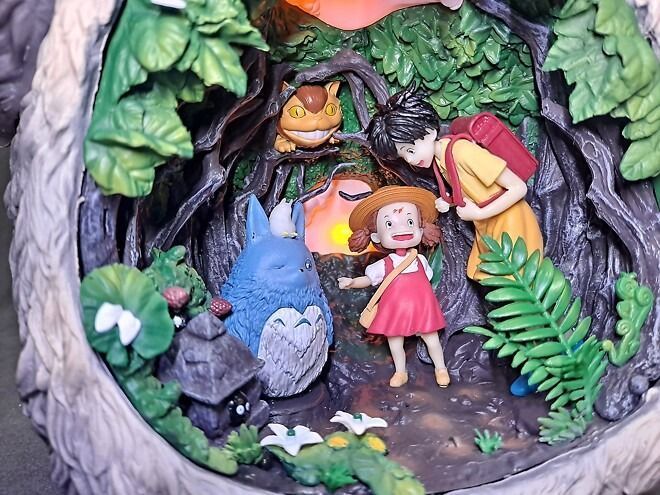 Аніме фігурка Totoro, Мій сусід Тоторо, з підсвічуванням, 30 см (TOT 0002)