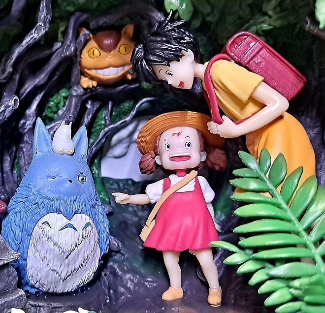 Аніме фігурка Totoro, Мій сусід Тоторо, з підсвічуванням, 30 см (TOT 0002)