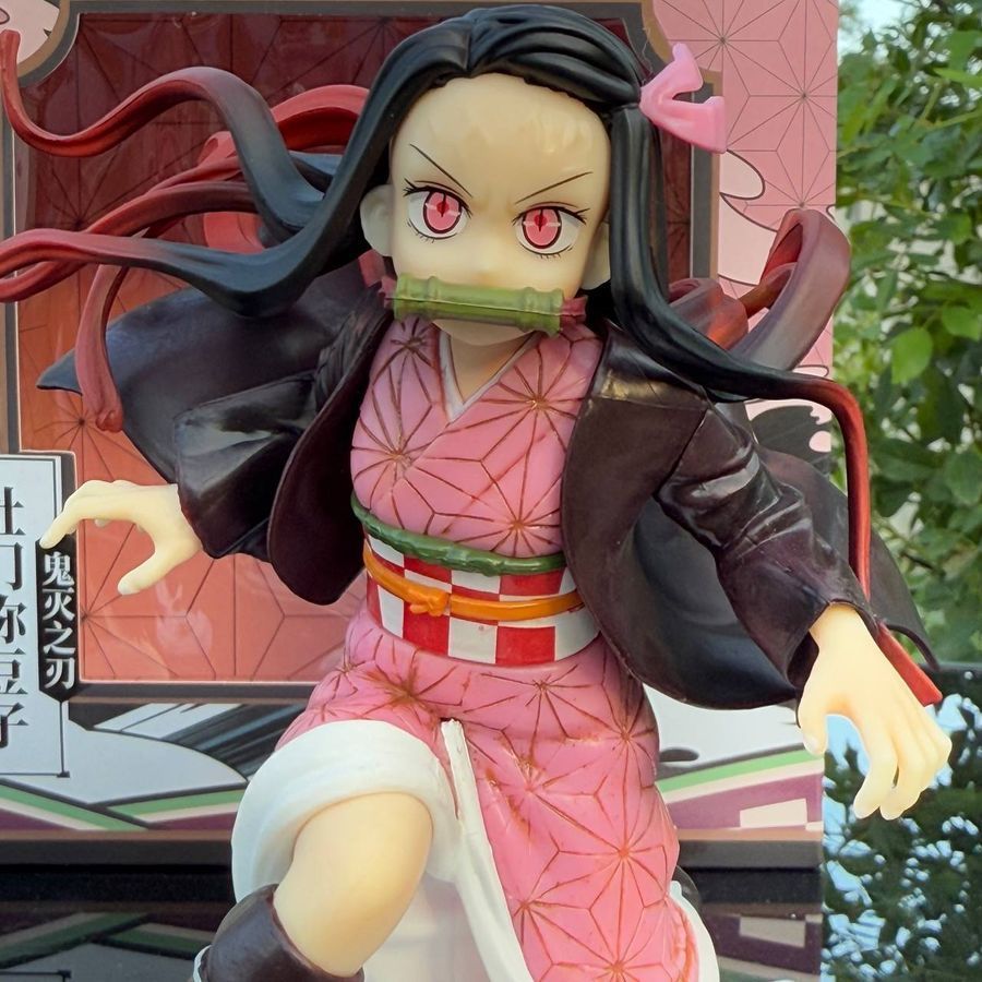 Аниме фигурка Клинок рассекающий демонов Demon Slayer Nezuko Незуко, 14 см (BDD 0118)