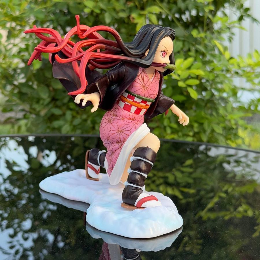 Аниме фигурка Клинок рассекающий демонов Demon Slayer Nezuko Незуко, 14 см (BDD 0118)