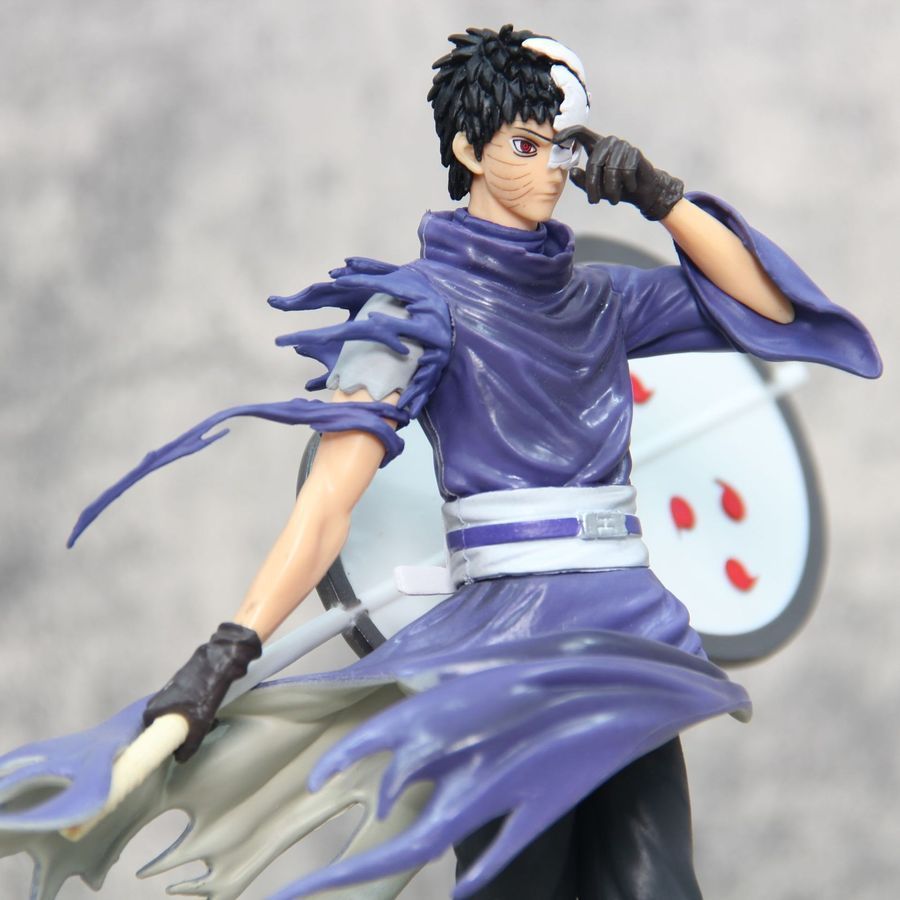 Аниме фигурка Naruto Наруто Uchiha Obito Учиха Обито, неподвижный, 30 см (NAR 0107)