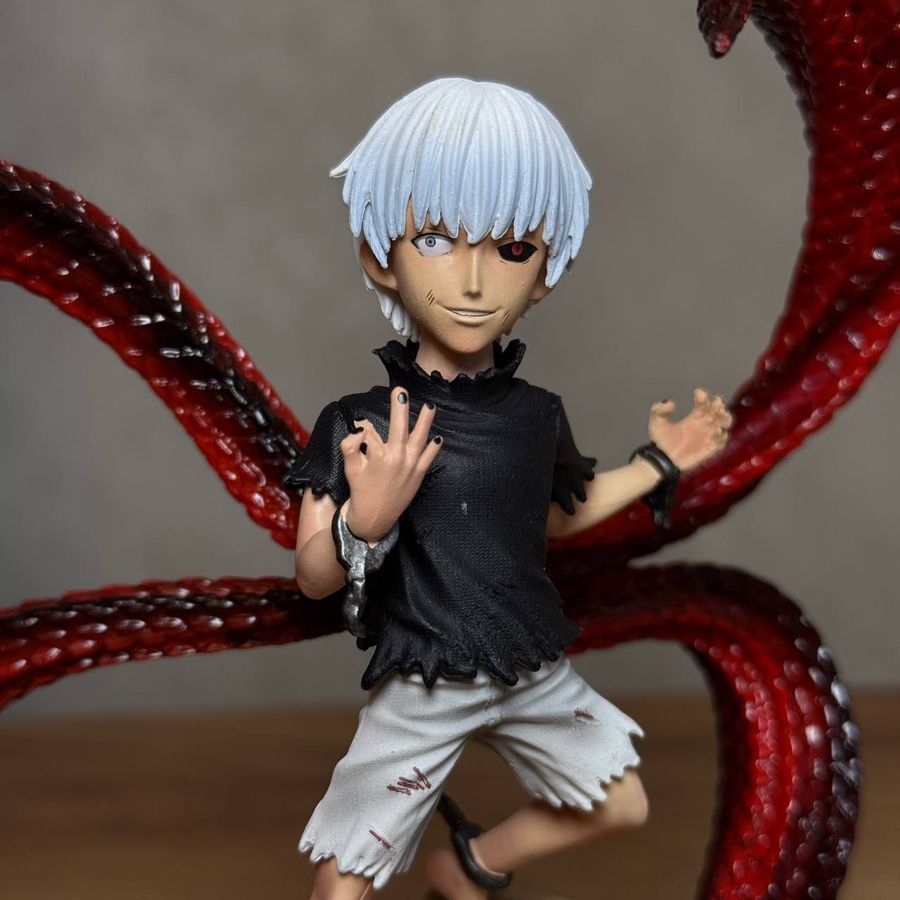 Аниме фигурка Токийский Гуль, Tokyo Ghoul Кэн Канэки, Ken Kaneki, 16 см (TG 0018)