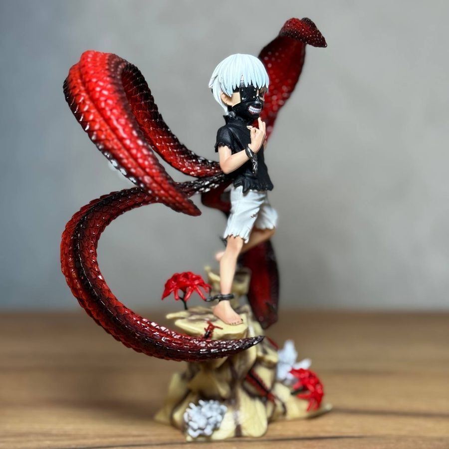 Аниме фигурка Токийский Гуль, Tokyo Ghoul Кэн Канэки, Ken Kaneki, 16 см (TG 0018)