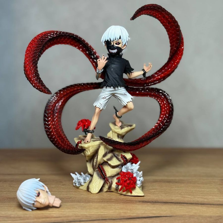 Аниме фигурка Токийский Гуль, Tokyo Ghoul Кэн Канэки, Ken Kaneki, 16 см (TG 0018)