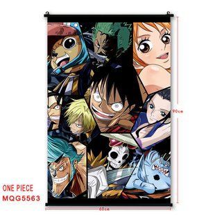 Гобелен аніме One Piece, Ван Піс Кілька персонажів, 60х90 см (GABOP 0019)