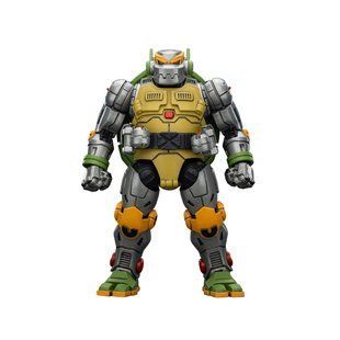 Фигурка Черепашки-Ниндзя JOYTOY Металлхед, подвижная, 14 см (TMNT 0011)