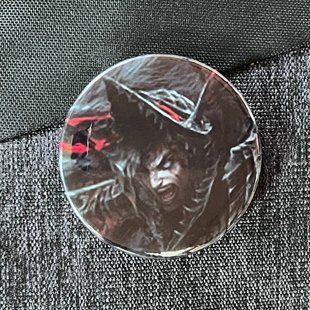 Значок аниме Берсерк Berserk, диаметр 58 мм (ZNBRK 0005)