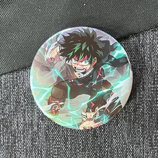 Значок аниме Моя геройская академия My Hero Academia, диаметр 58 мм (ZNMHA 0017)