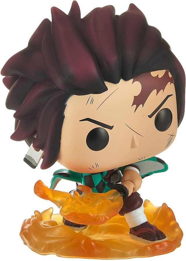 Фигурка Funko POP Фанко поп №874 Demon Slayer Клинок рассекающий демонов Kamado Tanjirou, Танджиро, 10 см (BDD 0111)
