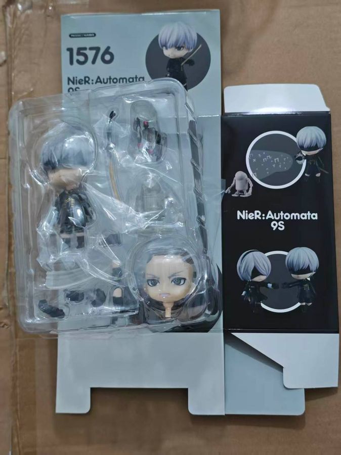 Фігурка нендороїд з гри NieR: Automata Нієр: Автомата YoRHa No. 9 Type S, рухома, 10 см (NRA 0027)