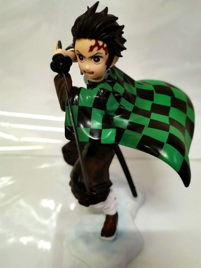 Аниме фигурка Клинок рассекающий демонов, Demon Slayer Tanjiro, Танджиро, 15 см (BDD 0119)