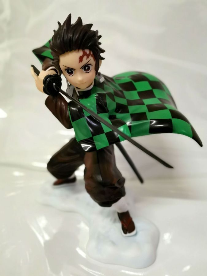 Аниме фигурка Клинок рассекающий демонов, Demon Slayer Tanjiro, Танджиро, 15 см (BDD 0119)