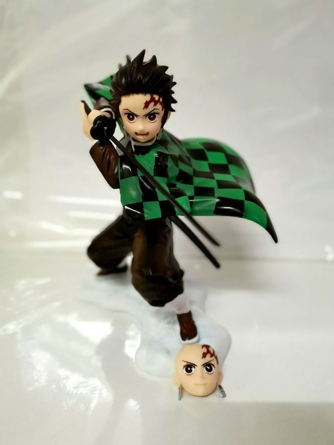 Аниме фигурка Клинок рассекающий демонов, Demon Slayer Tanjiro, Танджиро, 15 см (BDD 0119)