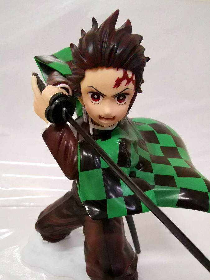 Аниме фигурка Клинок рассекающий демонов, Demon Slayer Tanjiro, Танджиро, 15 см (BDD 0119)
