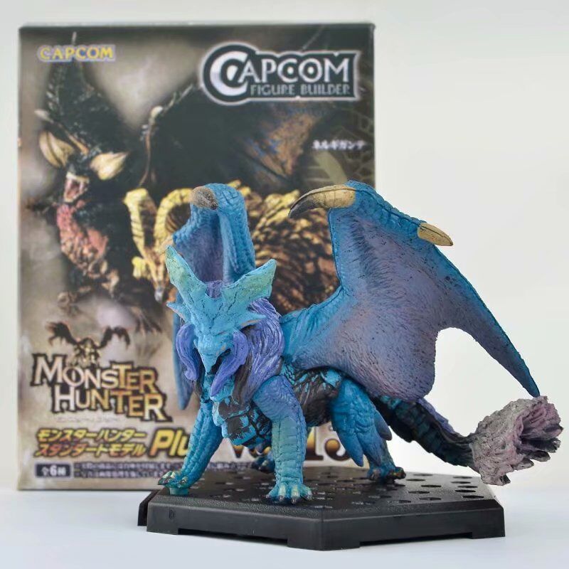 Фігурка з гри Monster Hunter, Мисливець на чудовиськ монстр Lunastra, Лунастра, 10 см (MHW 0007)
