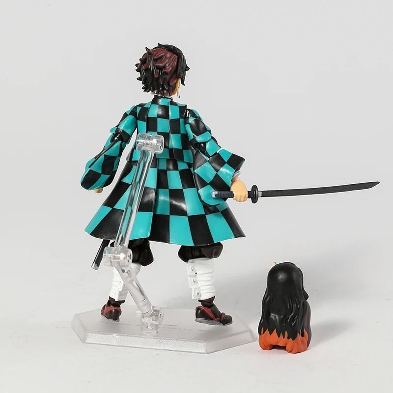 Рухлива аніме фігурка Demon Slayer Клинок розсікаючий демонів Kamado Tanjiro, Танджиро, 14 см (BDD 0135)