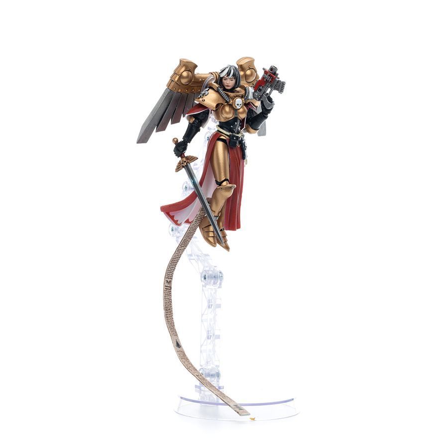 Фигурка из игры Warhammer 40k, Адепта Сороритас, Близнецы Суперия, JOYTOY, подвижная, 10,7 см (WHR 0043)