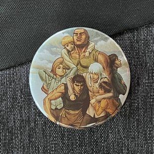 Значок аниме Берсерк Berserk, диаметр 58 мм (ZNBRK 0006)
