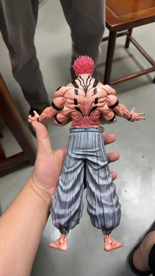 Аніме фігурка Магічна Битва Jujutsu Kaisen Сукуна Ремен Ryomen Sukuna, не рухома, 31 см (JUK 0028)