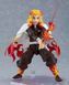 Рухлива аніме фігурка Demon Slayer Клинок розсікаючий демонів Rengoku Kyoujurou Ренгоку Кёдзюро, 14 см (BDD 0136)