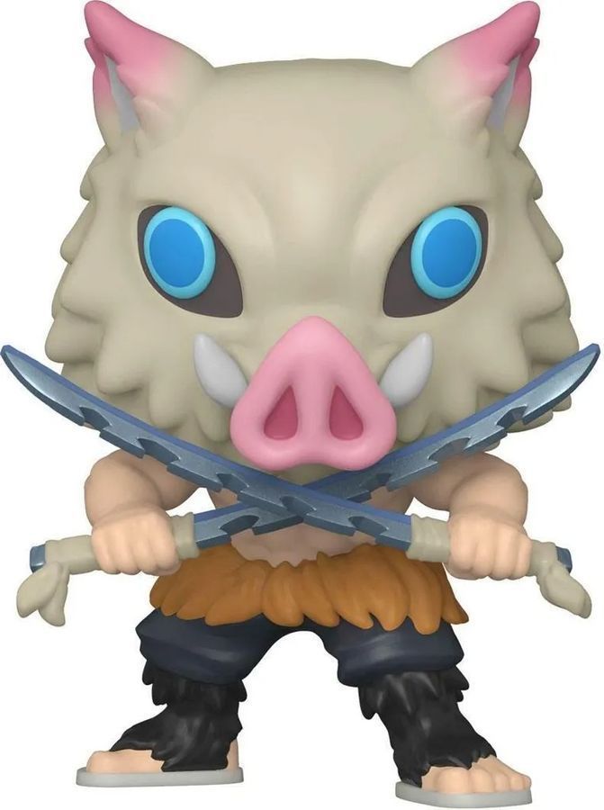 Фигурка Funko POP Фанко поп №870 Demon Slayer Клинок рассекающий демонов Hashibira Inosuke, Иноске, 10 см (BDD 0112)