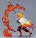 Рухлива аніме фігурка Demon Slayer Клинок розсікаючий демонів Rengoku Kyoujurou Ренгоку Кёдзюро, 14 см (BDD 0136)