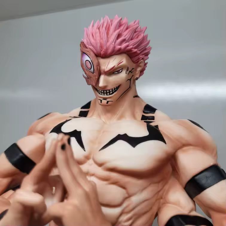 Аніме фігурка Магічна Битва Jujutsu Kaisen Сукуна Ремен Ryomen Sukuna, не рухома, 31 см (JUK 0028)