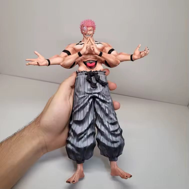 Аніме фігурка Магічна Битва Jujutsu Kaisen Сукуна Ремен Ryomen Sukuna, не рухома, 31 см (JUK 0028)
