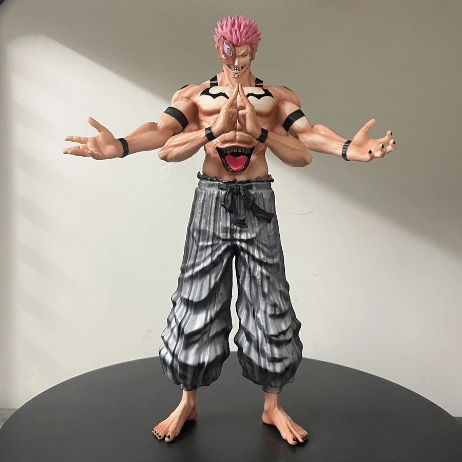Аніме фігурка Магічна Битва Jujutsu Kaisen Сукуна Ремен Ryomen Sukuna, не рухома, 31 см (JUK 0028)