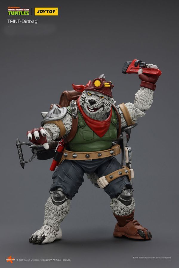 Фігурка Черепашки-Ніндзя JOYTOY Дьортбег, рухома, 12 см (TMNT 0013)