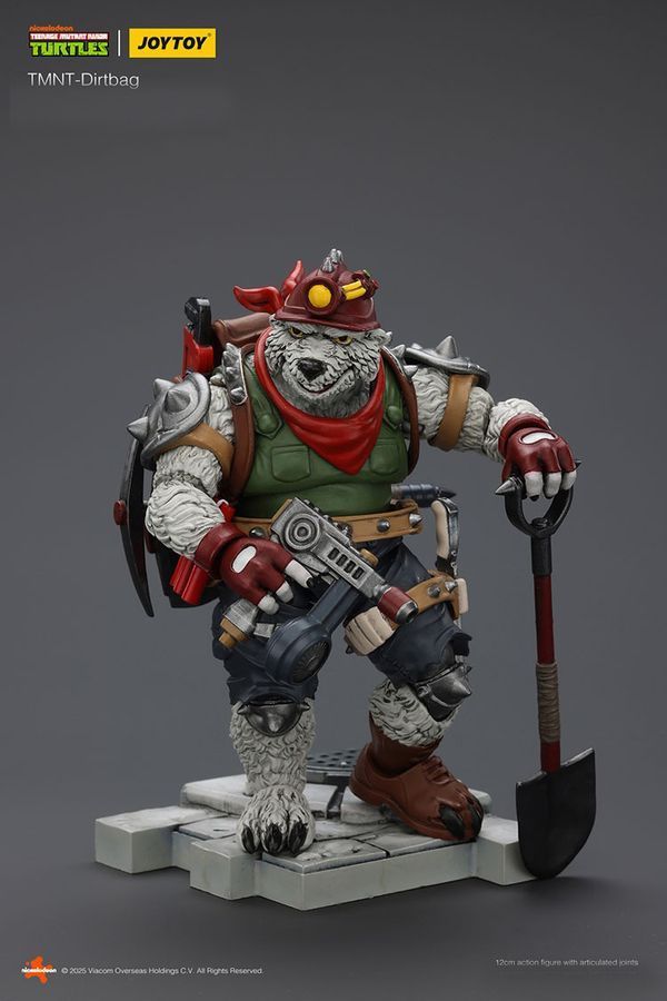 Фігурка Черепашки-Ніндзя JOYTOY Дьортбег, рухома, 12 см (TMNT 0013)