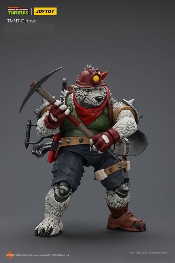 Фігурка Черепашки-Ніндзя JOYTOY Дьортбег, рухома, 12 см (TMNT 0013)