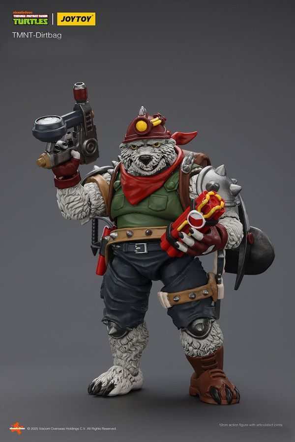 Фігурка Черепашки-Ніндзя JOYTOY Дьортбег, рухома, 12 см (TMNT 0013)